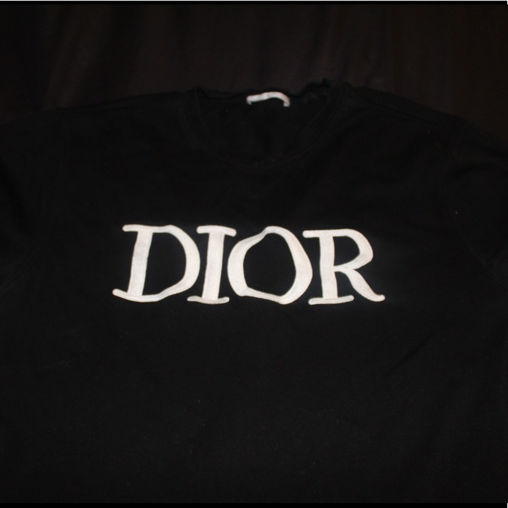BLACK DIOR SHIRT L